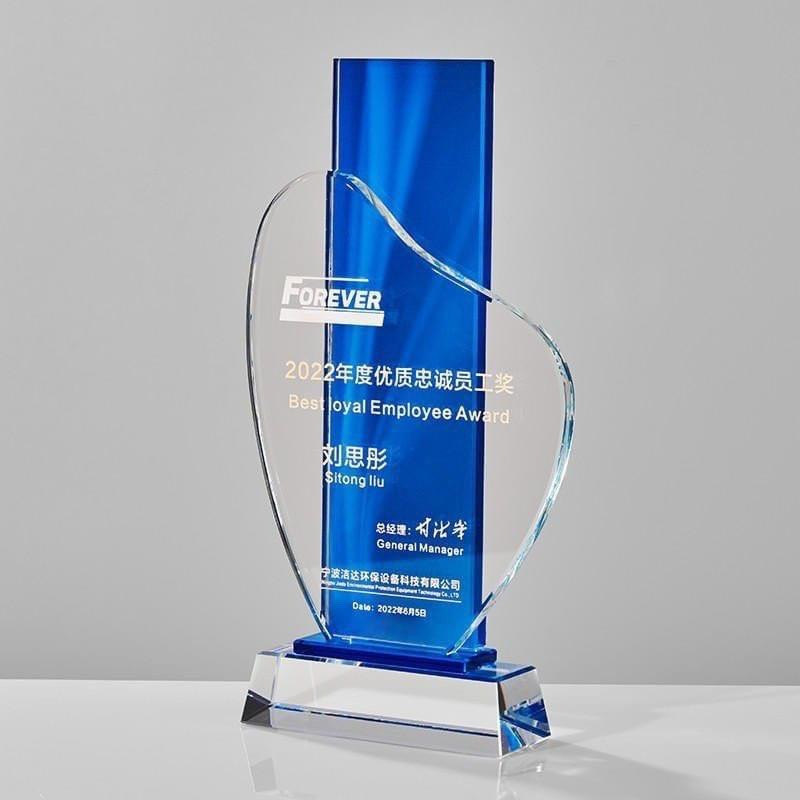 Kỷ niệm chương pha lê KNC-134 1 Kỷ niệm chương pha lê KNC-134