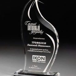 Kỷ niệm chương pha lê KNC-163