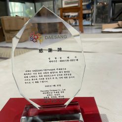 Kỷ niệm chương pha lê KNC-160